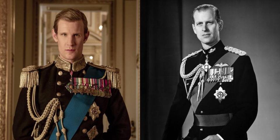 <p>In <em>The Crown </em>Seasons 1 and 2. </p>