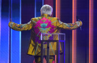 Leslie Jordan appears at the 56th annual Academy of Country Music Awards on Sunday, April 18, 2021, at the Grand Ole Opry in Nashville, Tenn. (AP Photo/Mark Humphrey)