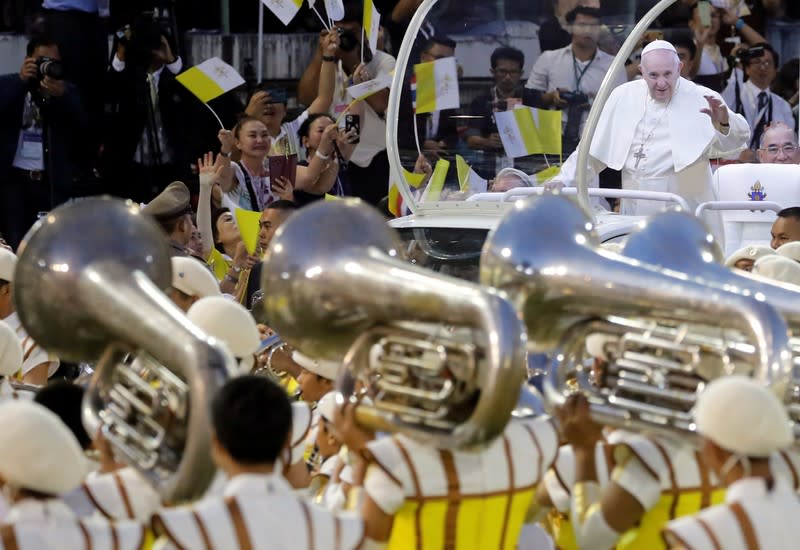 Pope Francis visits Thailand