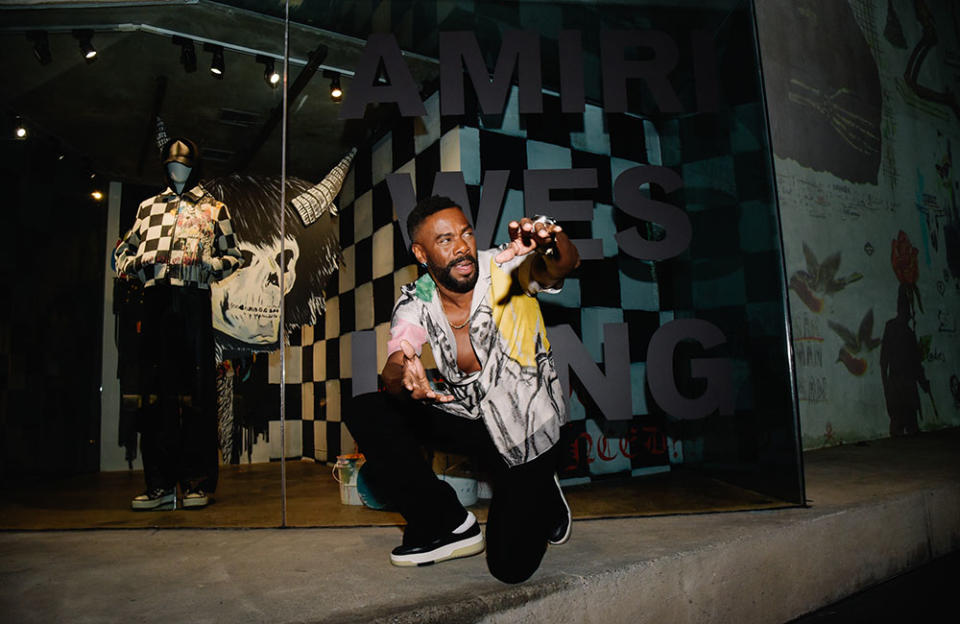 Colman Domingo at AMIRI Wes Lang Book Launch