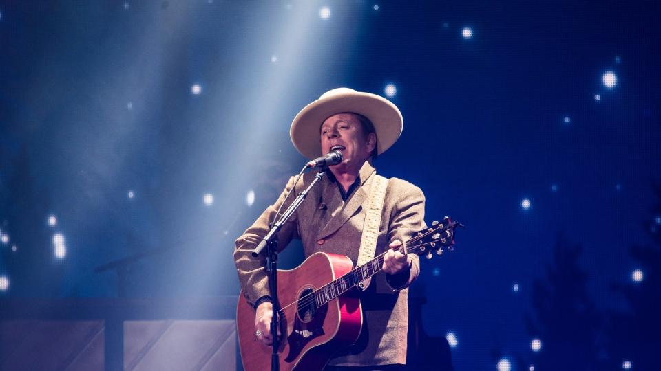 Kiefer Sutherland bei einem Konzert in Frankfurt am Main. Foto: Andreas Arnold