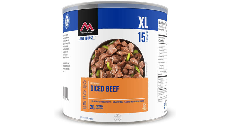 Mountain House Diced Beef