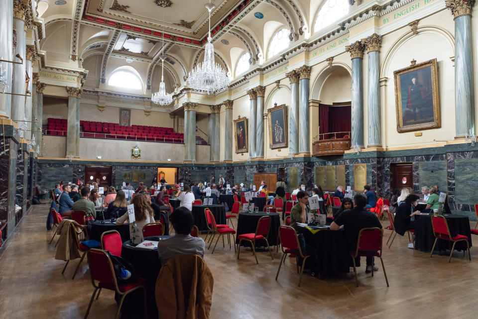 Cutler's Hall, one of the venues for the Sheffield DocFest Industry Program