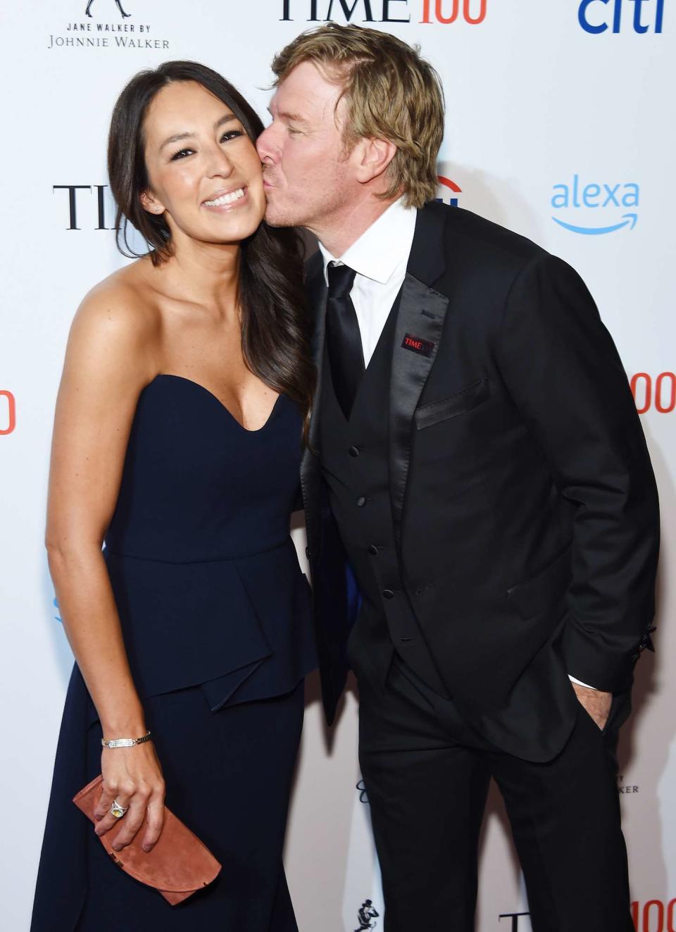 Joanna Gaines and Chip Gaines attend the TIME 100 Gala 2019 Cocktails at Jazz at Lincoln Center on April 23, 2019 in New York City