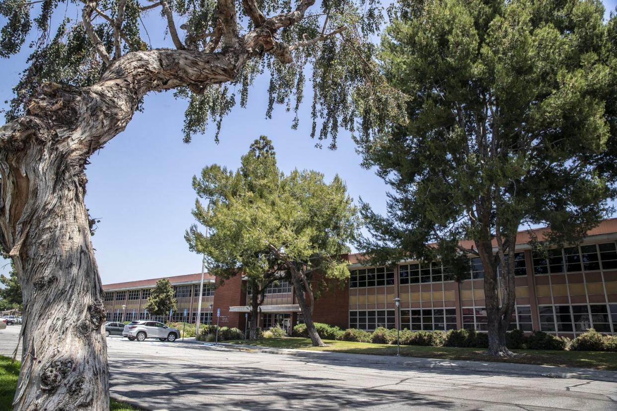 The exterior of MacLaren Children's Center in El Monte.