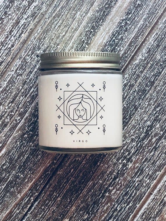 Virgo Scented Soy Candle