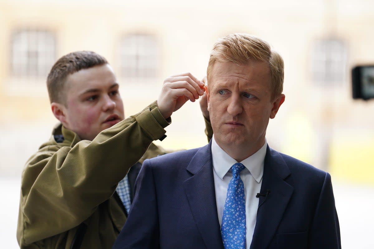Deputy PM Oliver Dowden said there will ‘almost certainly’ be an election this year, leaving the door open to a January 2025 contest (PA Wire)