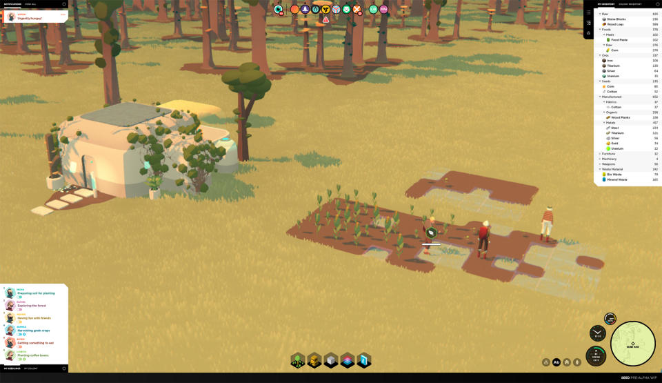 From a distance, Seed looks like any other settlement-building game. Tiny