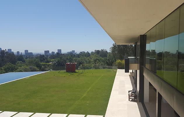 The house has views over looking Hollywood Hills. Source: Realtor.com