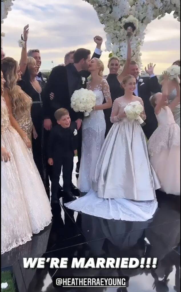 Tarek El Moussa, Heather Rae Young, Wedding, Instagram