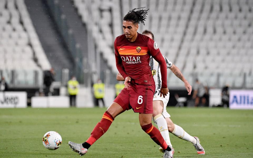 Chris Smalling playing for Roma - GETTY IMAGES