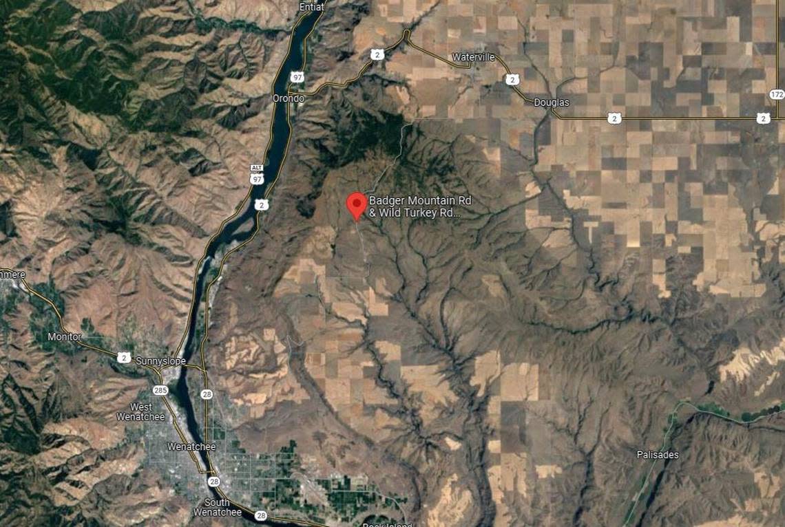 A Kennewick woman was shot and killed on a rural road about halfway between Waterville and East Wenatchee in Douglas County.