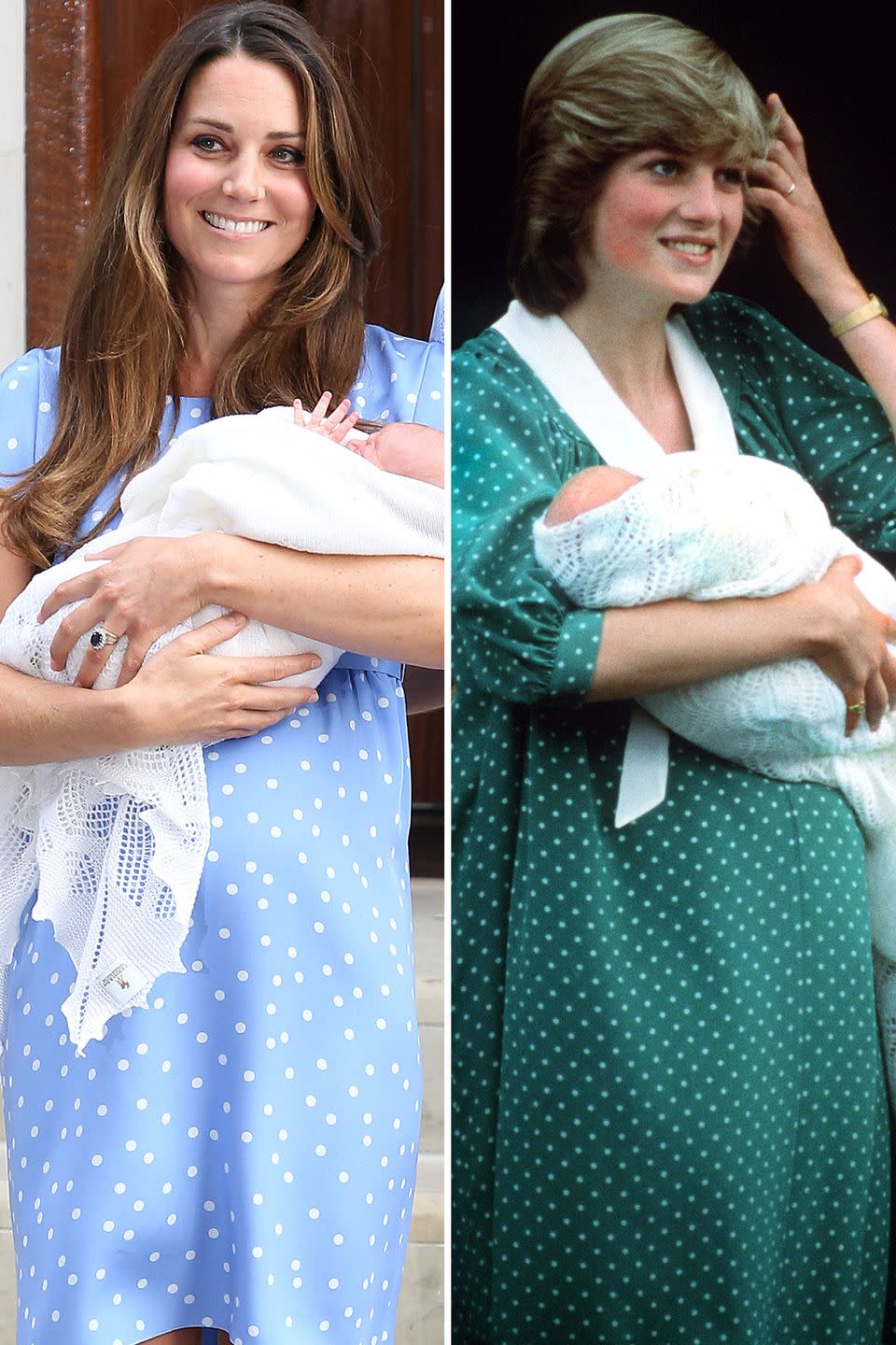 Kate’s Blue Dress to Introduce Prince George