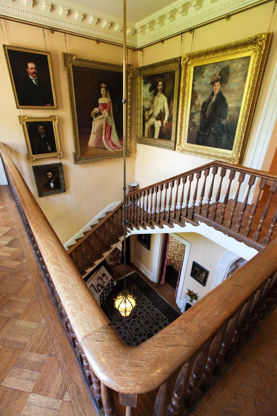 The interior of Rockwood Mansion at Rockwood Park & Museum in Bellevue. It will host a Goth Ball on September 29 with live music, a medium, open bar and the opening of Rockwood's Haunted Trails and Oddities Tour of the garden and museum.