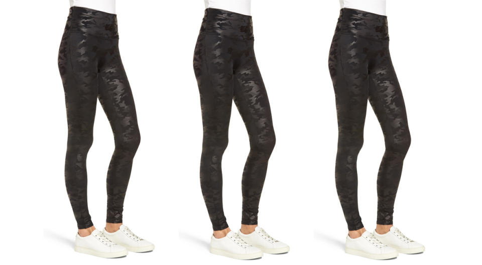 Spanx Faux Leather Camo Leggings (Photo: Nordstrom)