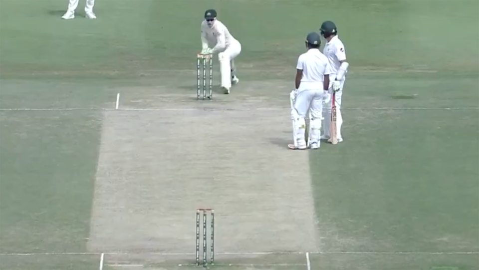 Azhar Ali, pictured here being runout in embarrassing fashion in 2018 against Australia.