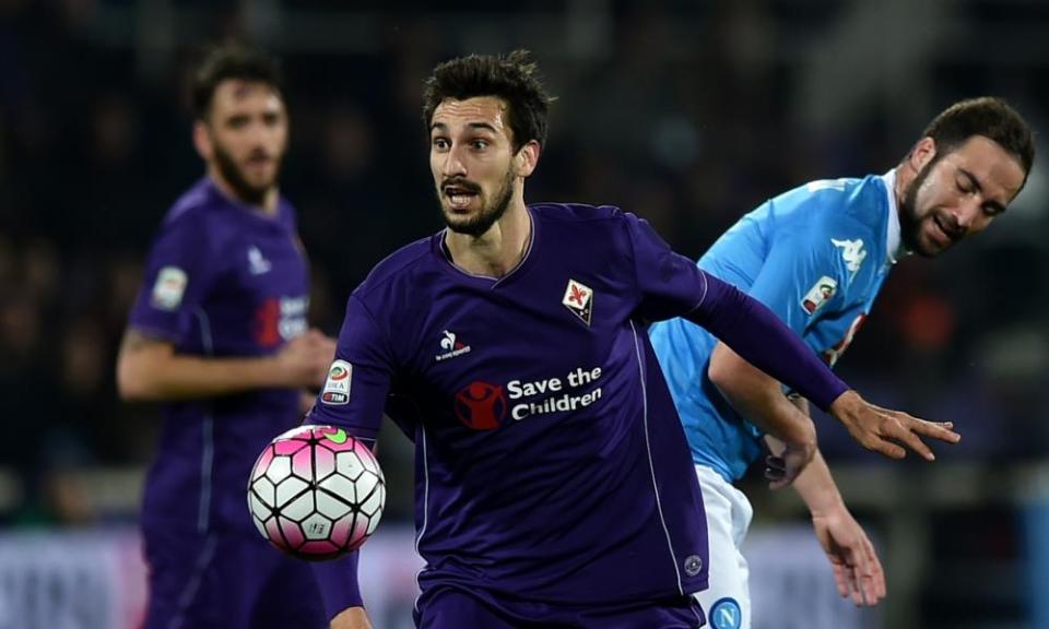 Davide Astori was the Fiorentina captain.