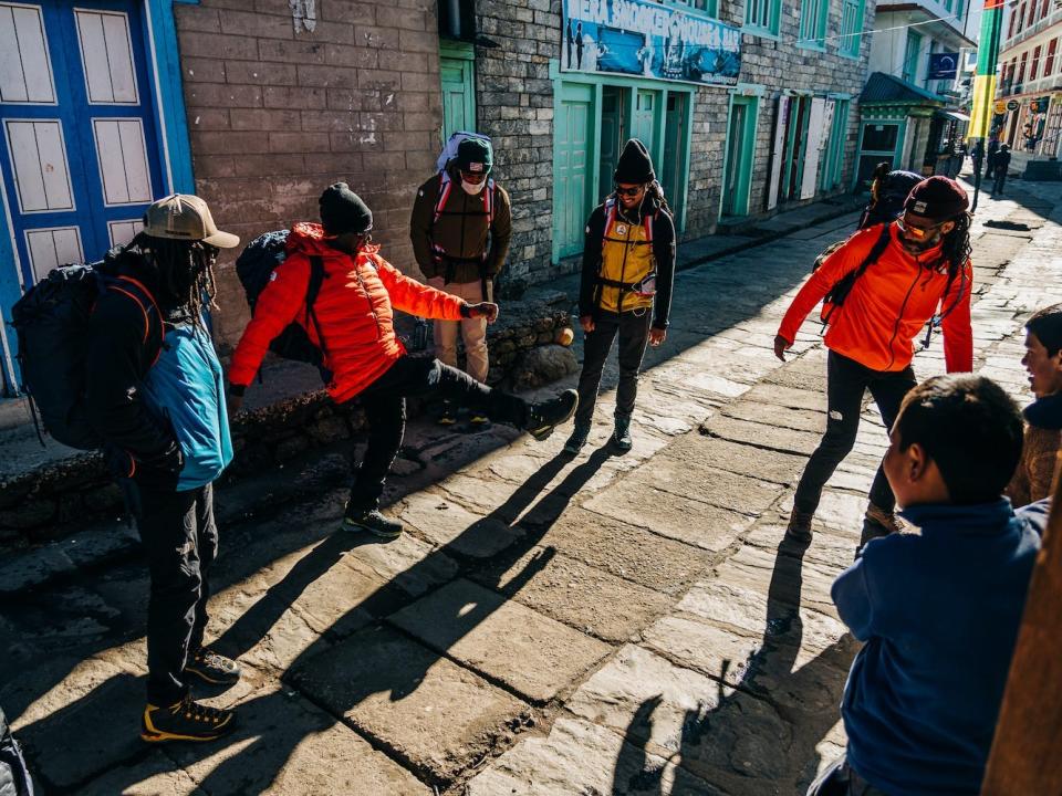 The Full Circle Everest team in Nepal.