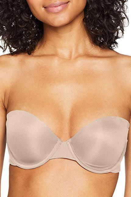 6) Maidenform Stay Put Smooth Finish Strapless Bra