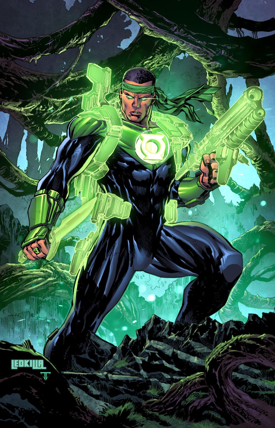 Covers for Green Lantern: War Journal #1.