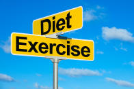 Eat less, move more: It’s the most basic advice, and yet the two strategies aren’t equally effective. “Weight loss is 80 percent diet, 20 percent exercise,” says Dr Craig Primack, an obesity medicine specialist at the Scottsdale Weight Loss Center. Calorie burn from exercise is too minimal to compensate for subpar food choices. Keep active and clean up your diet. In fact, women who did both lost more weight than those who did only one or the other, showed a study in Obesity. “Exercise also makes people feel better about their bodies and themselves,” notes Dr. Primack, “and that makes it easier to stay with a diet and workout plan.”