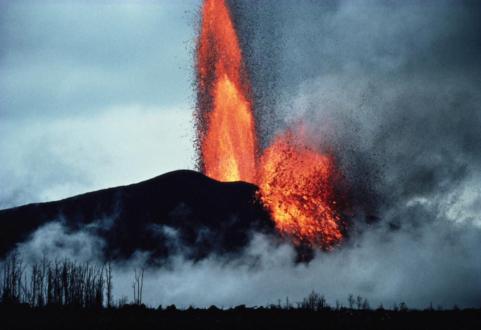 KILAUEA IS NOT THE MOST ACTIVE VOLCANO