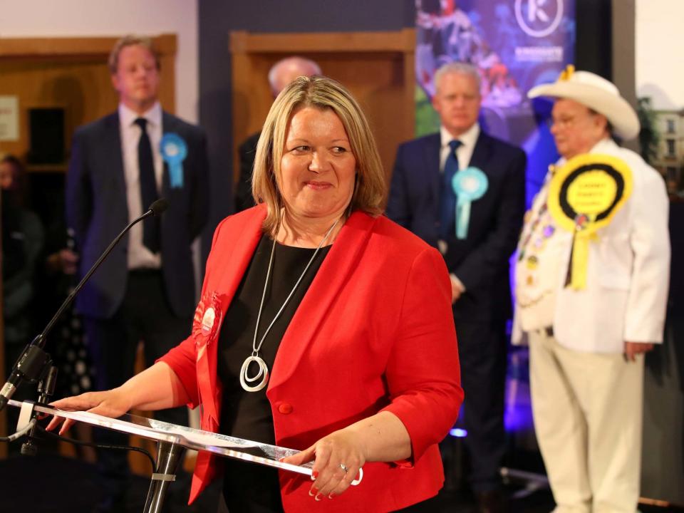 Labour has seen off a challenge from Nigel Farage's Brexit Party in a knife-edge by-election in Peterborough.Mr Farage's newly-formed outfit lost out to Labour by 683 votes, in a blow to the former Ukip leader's hopes of building its recent European election showing.As Theresa May was due to bow out as Tory leader, the Conservatives slumped to third place, in what is traditionally a Tory-Labour marginal seat.See below for live updates