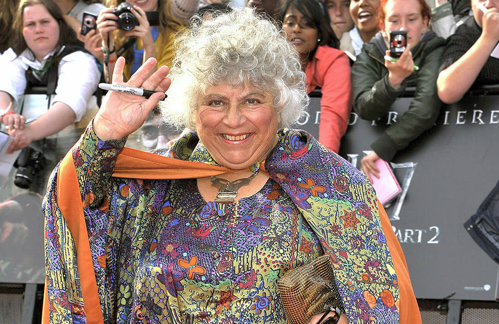 Miriam Margolyes often visits King's Cross and greets fans credit:Bang Showbiz