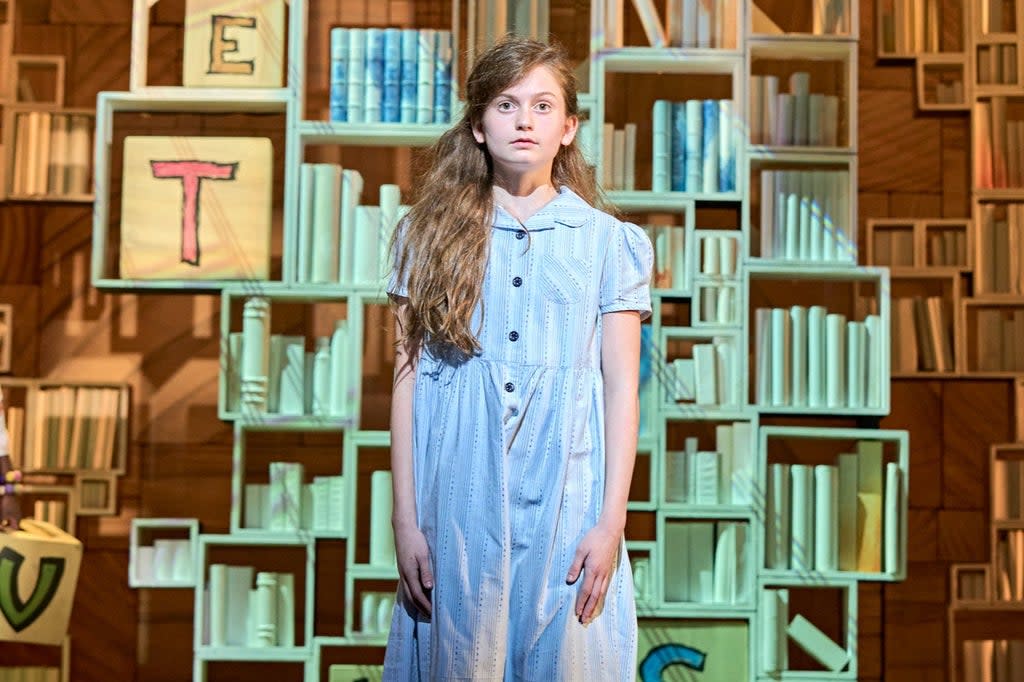 Zoe Simon, one of the four performers who share the role of Matilda (Manuel Harlan)