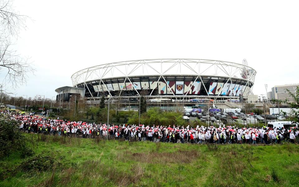 Freiburg supporters