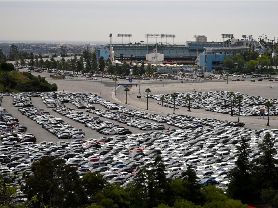 Rental Car Dodger Stadium