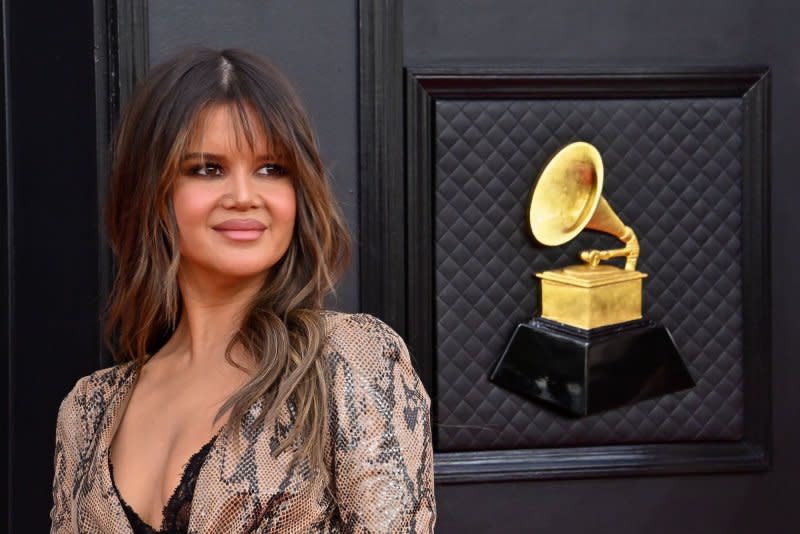 Maren Morris attends the Grammy Awards in 2022. File Photo by Jim Ruymen/UPI