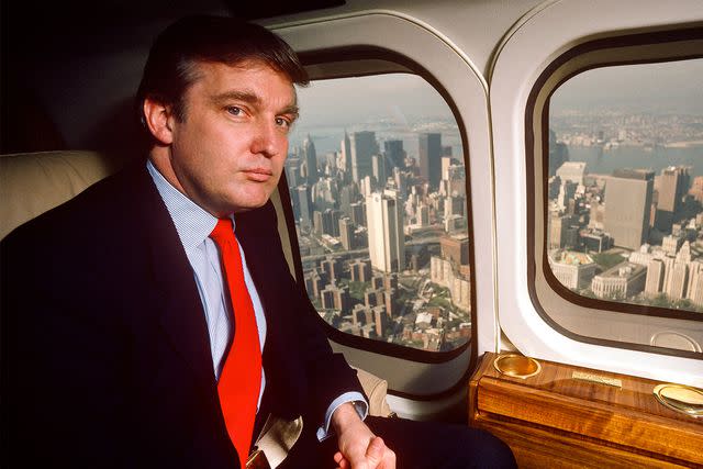 <p>Joe McNally/Getty </p> Donald Trump in 1987