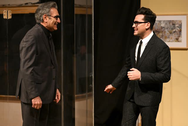 Will Heath/NBC/NBCU Photo Bank via Getty Images/ Eugene and Dan Levy in 2021