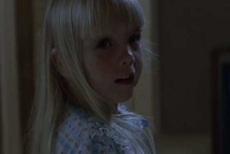 The famous 'they're here' line in 'Poltergeist'