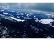 The drope zone was vast and rugged, as seen in this photographer taken in a helicopter by Charlie Farrell, the original Bureau Cooper case agent. Courtesy: Robert Farrell.