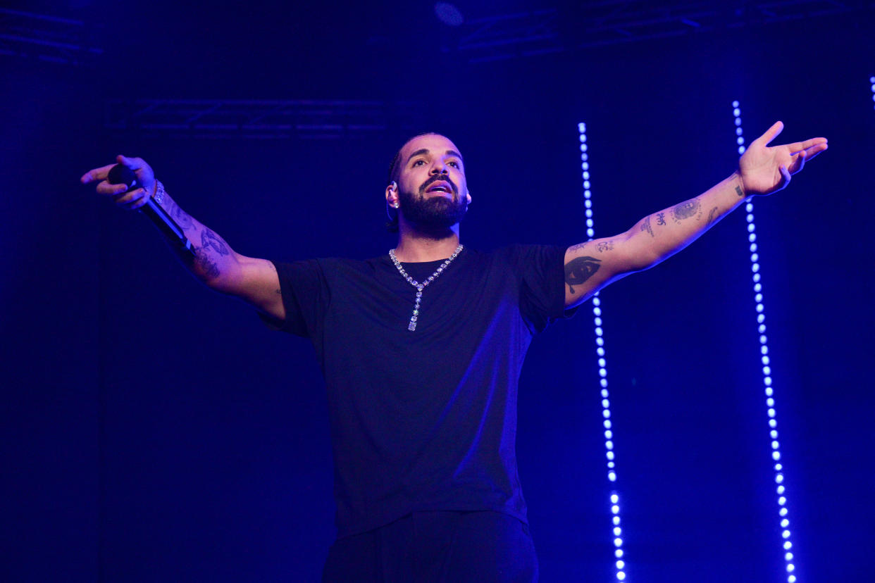 Drake performs onstage during 