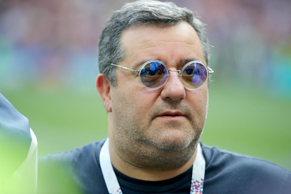 Paul Pogba’s agent Mino Raiola (Getty Images)