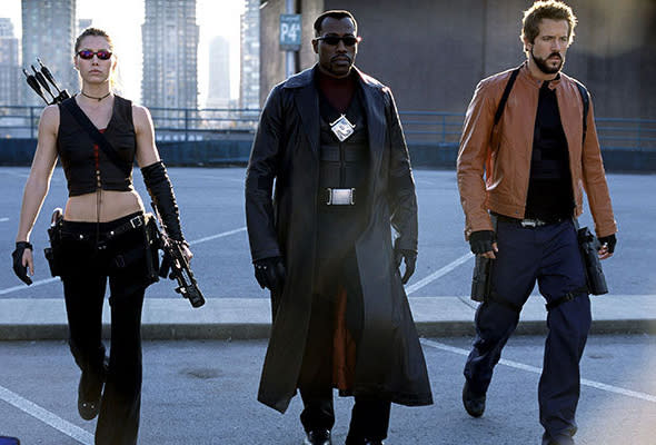 Wesley Snipes during 
 Blade: Trinity