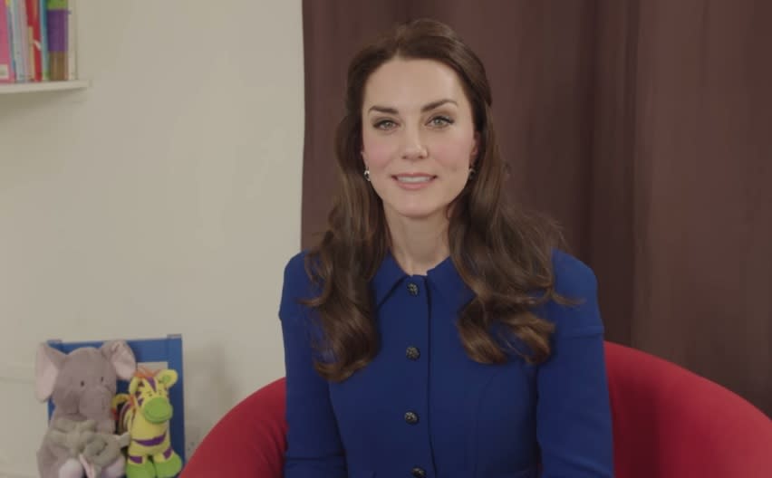 Kate Middleton shared an animated short to help kids open up about mental health