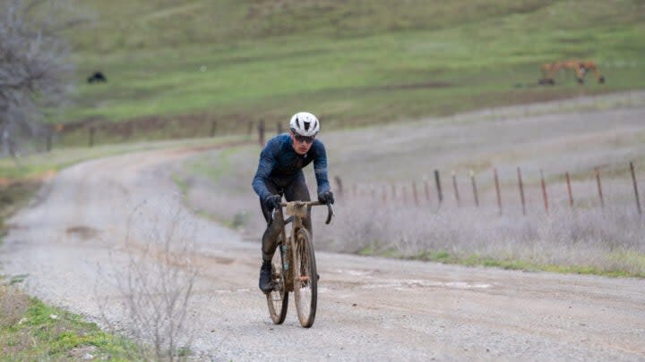 <span class="article__caption">Lopez de San Ramon on his solo chase</span> (Photo: Brian Tucker)