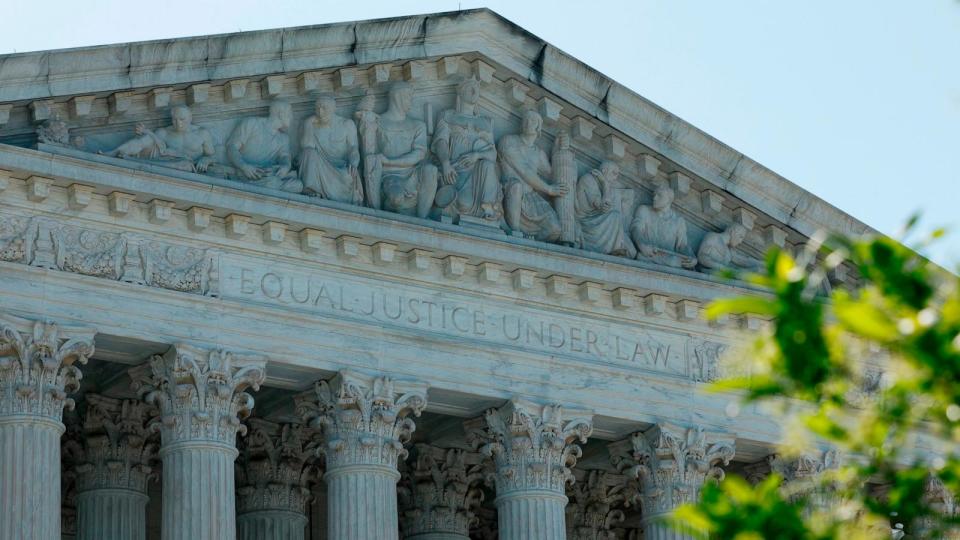 PHOTO: The U.S. Supreme Court Building is seen, April 23, 2024, in Washington. (Anna Moneymaker/Getty Images)