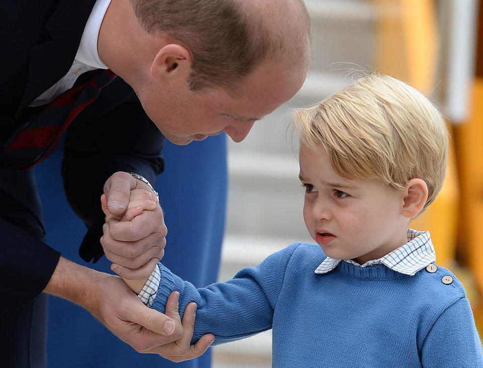 <p>Prince William is about to work some royal parenting skills.</p>