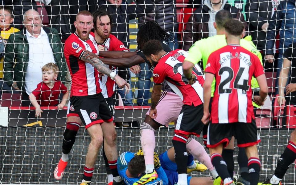 Ollie McBurnie gives Sheffield Utd the lead