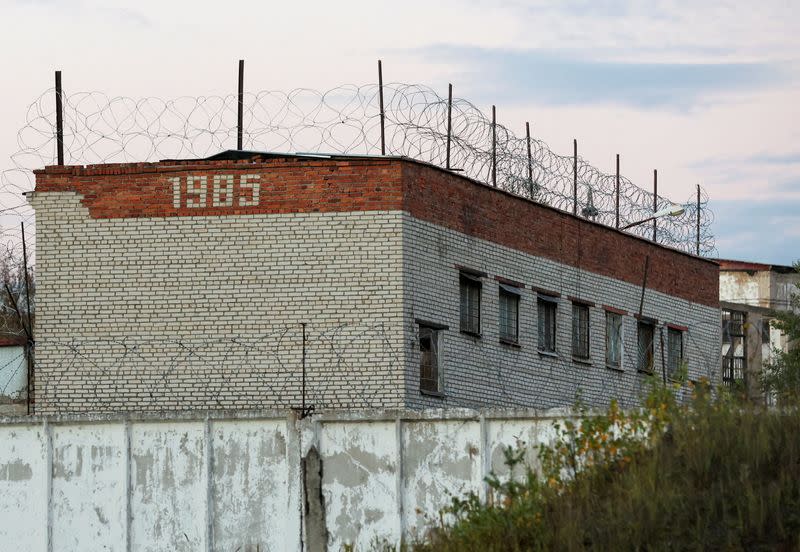 FILE PHOTO: A view shows IK-6 penal colony in Vladimir Region