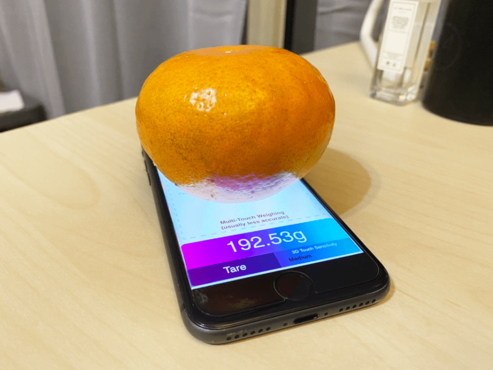iPhone也能拿來秤重，用3D Touch功能秤物(iOS捷徑教學)