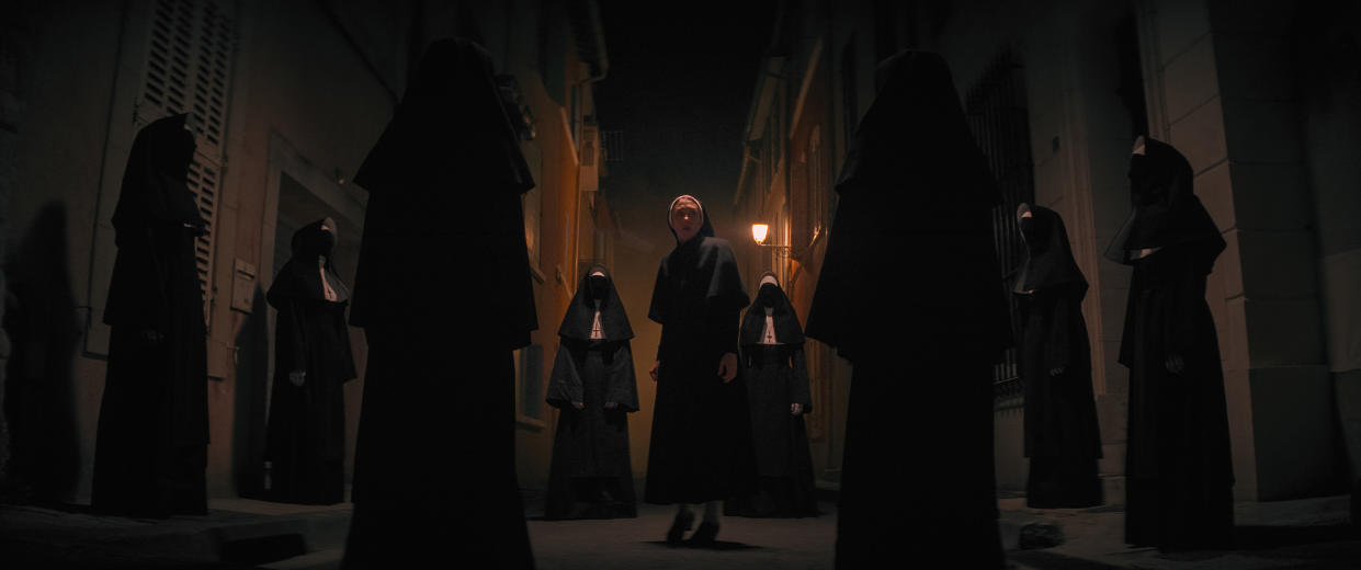 Taissa Farmiga in The Nun II. (New Line/Warner Bros.)