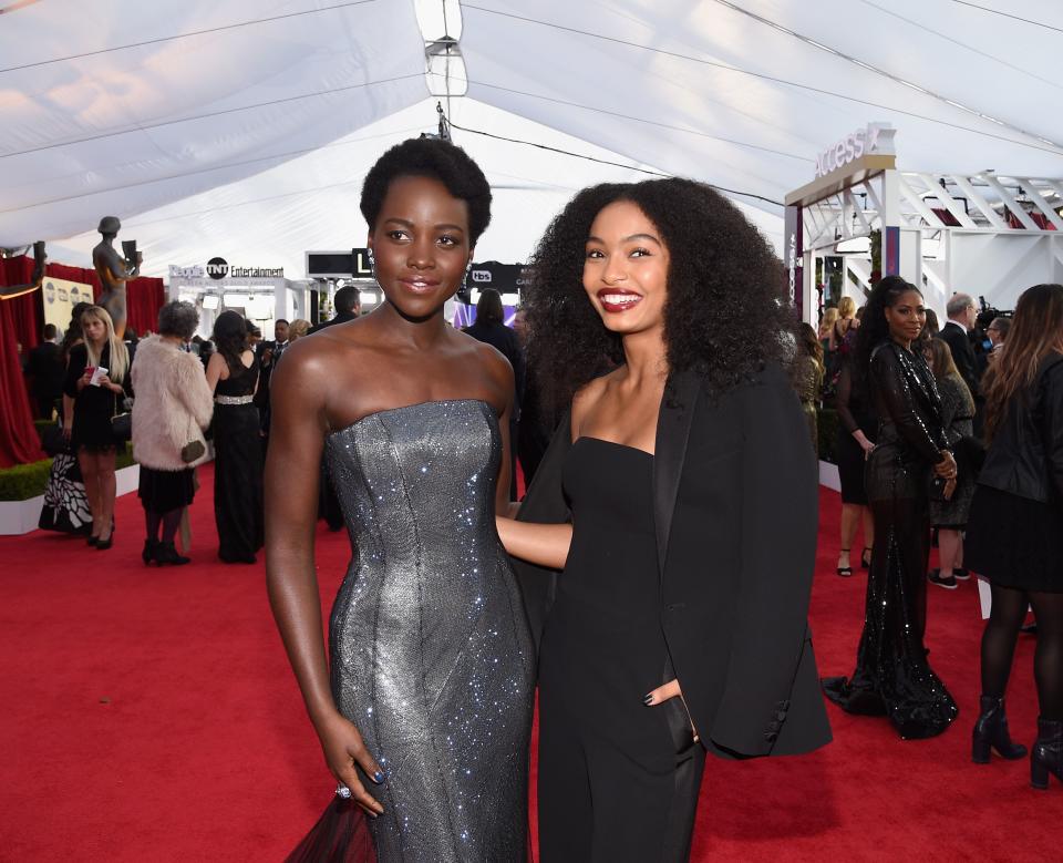 Lupita Nyong'o and Yara Shahidi