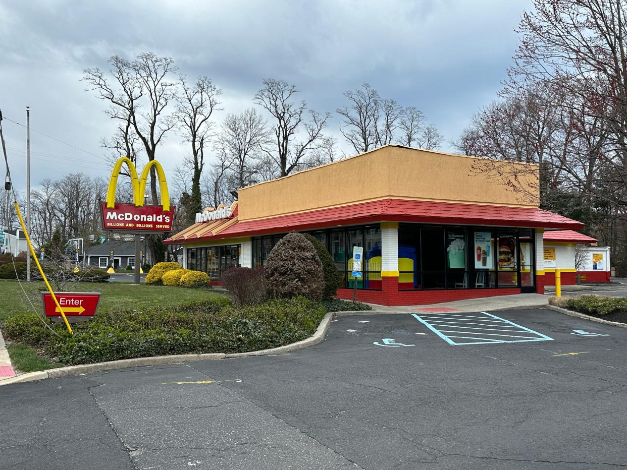 McDonald's on Route 35 in Middletown on March 20, 2024.