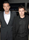 <b>Ben Affleck and his brother</b><br>Big brother Ben is having a busy awards season following the success of "Argo," but Casey is no slouch, with his own Oscar nomination for his work in "The Assassination of Jesse James by the Coward Robert Fort."